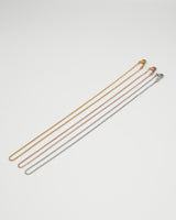 Twist Screw Chain Necklace(stainless steel)