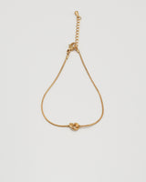 knot snake chain bracelet(stainless steel)