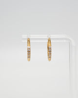 cubic zir mini hoop pierce(stainless steel)