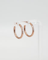 cubic zir mini hoop pierce(stainless steel)