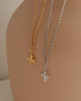 mini cross necklace(stainless steel)