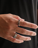 oval link ring(stainless steel)