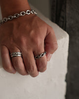 oval link ring(stainless steel)