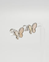 butterfly shell stud pierce(stainless steel)
