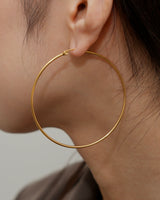 large hoop pierce(stainless steel)