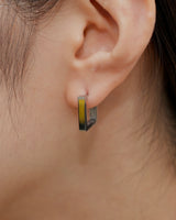 square hoop pierce(stainless steel)