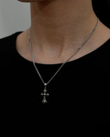 vintage cross necklace(stainless steel)