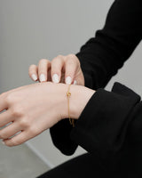 knot snake chain bracelet(stainless steel)