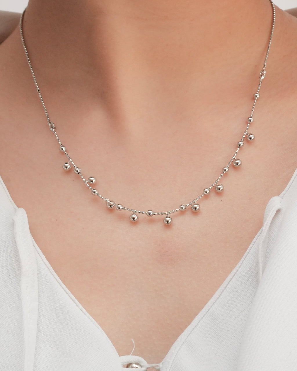 shiny grain necklace - beller