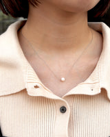 dainty pearl necklace