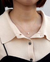 dainty pearl necklace