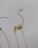 dainty pearl necklace