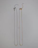 dainty pearl necklace