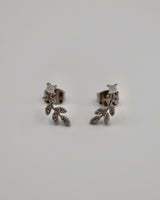 curve leaf pierce & earrings