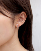 curve leaf pierce & earrings