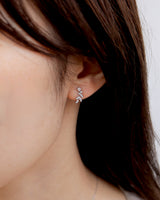 curve leaf pierce & earrings