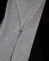 loop tie necklace
