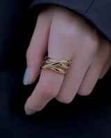 cross line ring