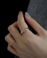 golsil wave ring