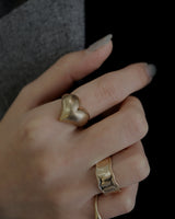 vintage heart ring