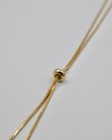 loop tie necklace