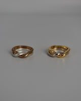 golsil wave ring