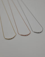 zir long arch necklace