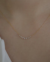 zir long arch necklace