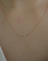 zir long arch necklace