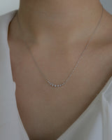 zir long arch necklace