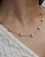 heart chain necklace
