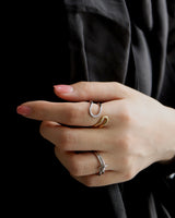 golsil band ring