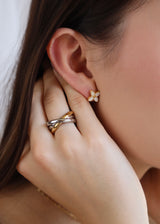 triple union stainless ring