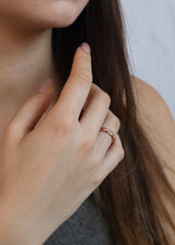 quilting pattern stainless ring