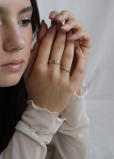 quilting pattern stainless ring