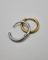 simple hoop stainless pierce(stainless steel)