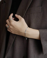 flat snake stainless bracelet(stainless steel)