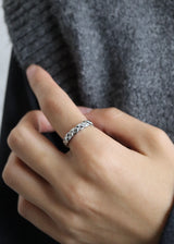 quilting pattern stainless ring