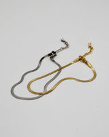 flat snake stainless bracelet(stainless steel)