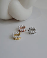 twist pearl ear cuff