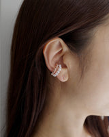 twist pearl ear cuff