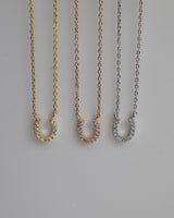 horse shoe necklace