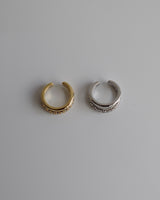 double line zir ear cuff
