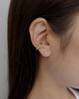 double line zir ear cuff
