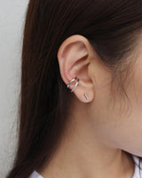 double line zir ear cuff
