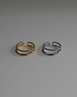 thin overlap ring