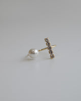 zir & pearl ring