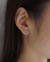 zir butterfly pierce & earring