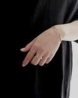 zir & pearl ring