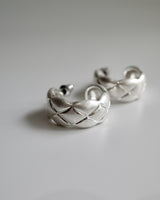 cross matte hoop  pierce